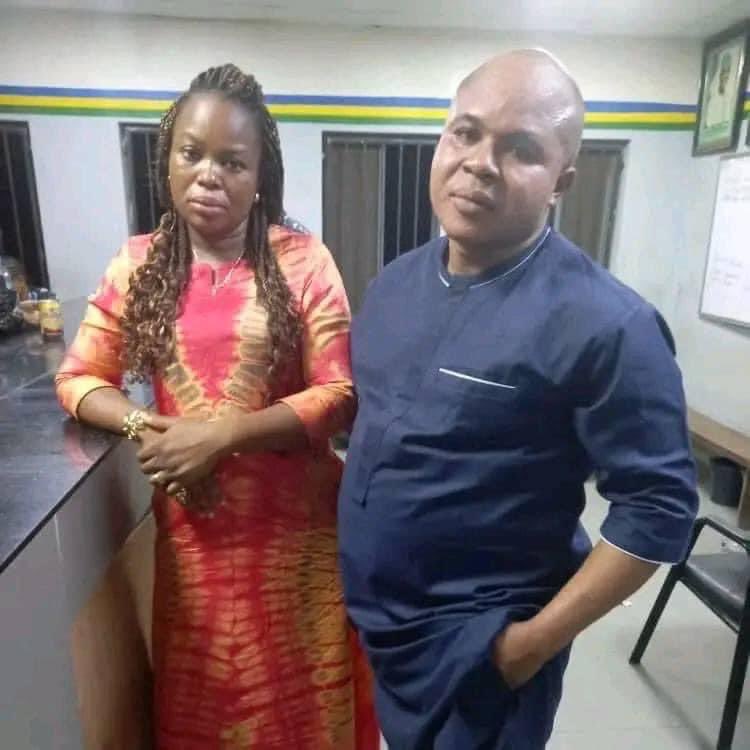 This woman Busola Oyediran and her partner Akebiara Emmanuel based in Egbeda Lagos were arrested yesterday, Friday 13th January 2022 following reports from neighbours who complained about the constant physical abu se on their children aged 5 and 2yrs. 💔
