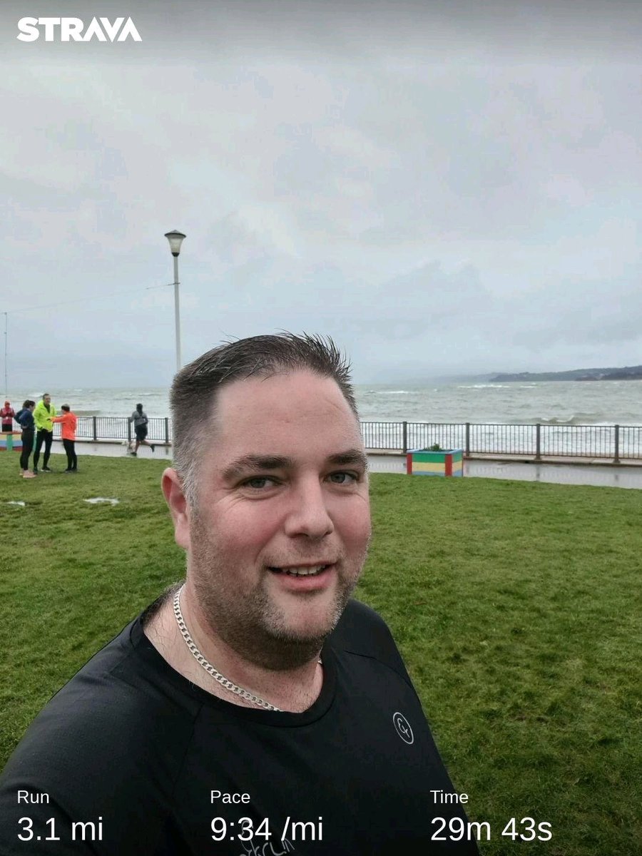 Bradfordgull's tweet photo. #parkrun 103 today for me in #Exmouth which was rather windswept! Not run in wind like it for years. Quickest run of the year by a second! Watch Time 29:40,
Gun Time 29:36, Placed 112 /295 Delighted with this as it was very tough going. #RunComPod #frontrunner #parkrunday https://t.co/vKdwbgHo6i