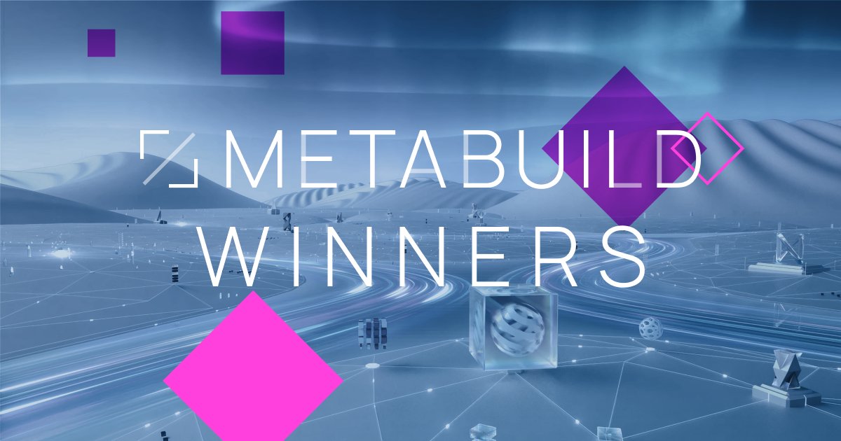 NEARProtocol's tweet image. At #NEAR, we ❤️the builders. The visionaries. The pioneers.

So, here&apos;s an appreciation thread for all of the incredible winners of the #MetaBUILD hackathon - NEAR&apos;s largest hackathon to date with &amp;gt; $1m in prizes 🧵

Check out their pages for more details and to try them out!