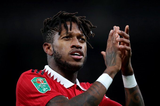 StatmanDave's tweet photo. Fred’s first half by numbers vs. Man City:

100% tackles won
88% pass accuracy
3/4 ground duels won
2/2 dribbles completed
1/1 long ball completed

Man marking excellently. 🙌 https://t.co/vLQSJUkzV1