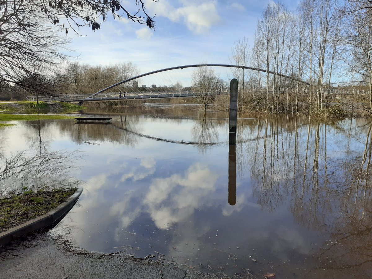 greenbeltsal's tweet photo. @OuseYork Can't believe how it still #floods so much in #York with all the #SlowingTheFlow  #alleviation schemes up river.Thousands of acres of farmland being flooded yet it is still doing this in the centre of the City.
I worry for the #MICE #hedgehogs #rabbit HOMES flooded to save US. https://t.co/GIWhIiQCl5