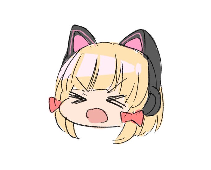 一部分を隠すために一瞬で描いたモモイの背景透過のやつも上げとくか、、、 