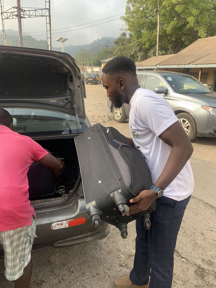 In a one-on-one with the University Relations Office media team here in KNUST Obuasi. 

We spoke about the work of our SRC Rescue Team, who together with myself have been tirelessly aiding the Freshers upon arrival. 
Once again, we are your trusted refuge.