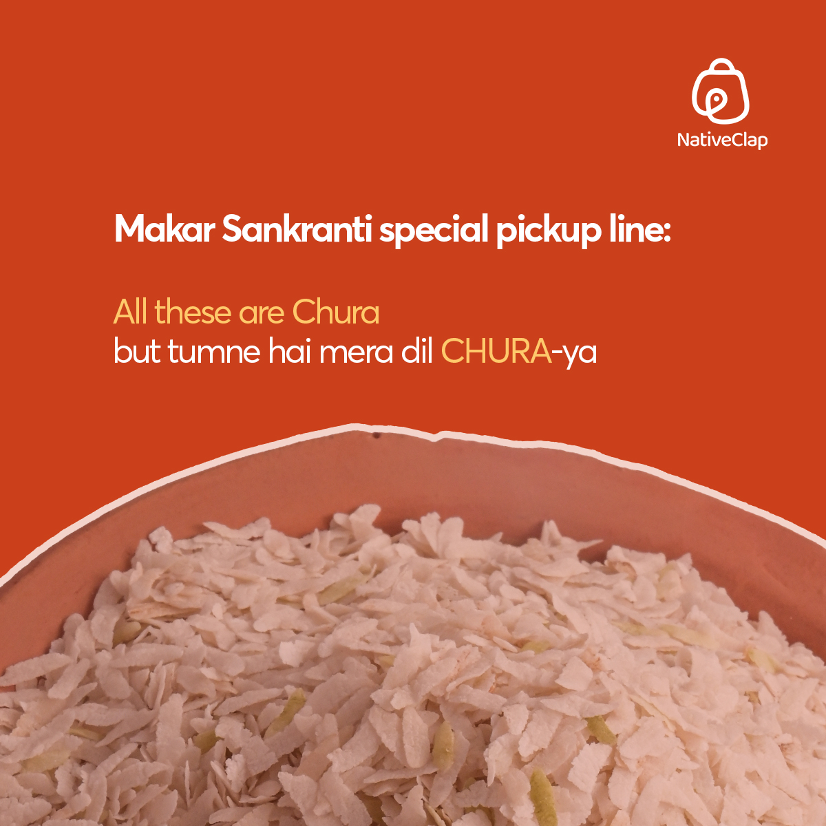 nativeclap's tweet photo. 👉👈
#makarsankranti #makarsankrantispecial #chura #pickuplines #festival #nativeclap #eCommerce #biharifood #navtieproducts https://t.co/n7TsvsJ8U0