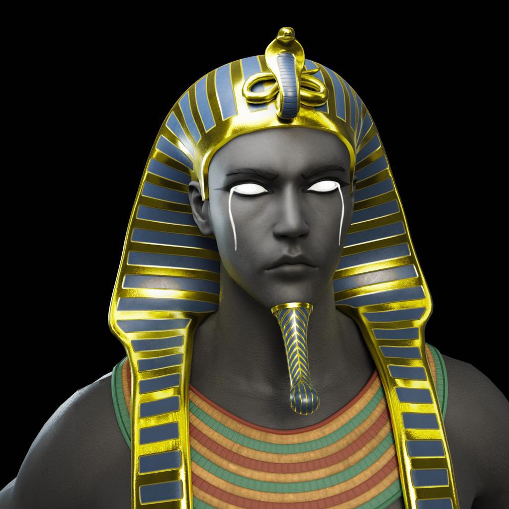ShibuiUniverse's tweet photo. Anybody asked for a pharao? 

Fun fact: this is pre-final-rendering 👀 https://t.co/srCS8WBV6I
