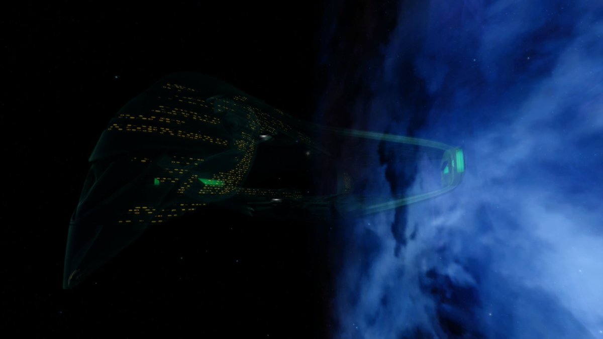 When you saw this shape on your viewscreen, you knew you're in trouble. The most menacing, terrifying starship to appear out of nowhere continued the legacy of Romulan Star Empire for decades, carrying fear throughout the galaxy. #StarTrek #StarTrekOnline #StarTrekships D'Deridex