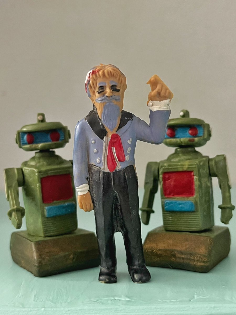 JaBurzynski's tweet photo. Pan Kleks w kosmosie (1988) doczekał się swoich figurek. Nie przyjęły się, dziś są unikatami.
#akademiapanakleksa #podróżepanakleksa #panklekswkosmosie #tryumfpanakleksa
#fronczewski https://t.co/VYkCLgbb63