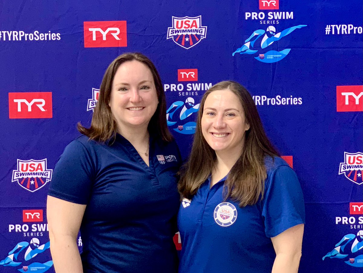 Had a great time providing AT services for <a href="/USASwimming/">USA Swimming</a> at the TYR Pro Swim Series in Knoxville this week with <a href="/ATprograms_ATSU/">Athletic Training Programs at ATSU</a> alum <a href="/AnnaFagan_ATC/">Anna Fagan</a>!
