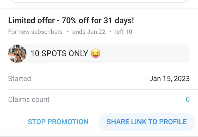 Just put up 10 $3 sale spots which I never do anymore! Be quick &amp; you&rsquo;re welcome 😈 https://t.co/zgQAYrHZfP