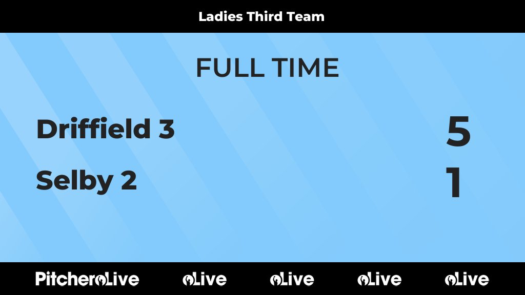 DriffieldHC's tweet photo. FULL TIME: Driffield 3 5 - 1 Selby 2
#DRISEL #Pitchero
https://t.co/fo1WUoBVV5 https://t.co/5cQsBieb6T