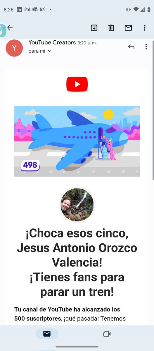 jeanorva's tweet photo. Gracias a mis amigoe, familiares y seguidores que se han suscrito a mi canal de @YouTube ya somos #500subs #500suscriptores vamos por la mitad del camino, ayúdenme pues a llegar a lo os 1.000 suscriptores. https://t.co/Y20XTtPd8U