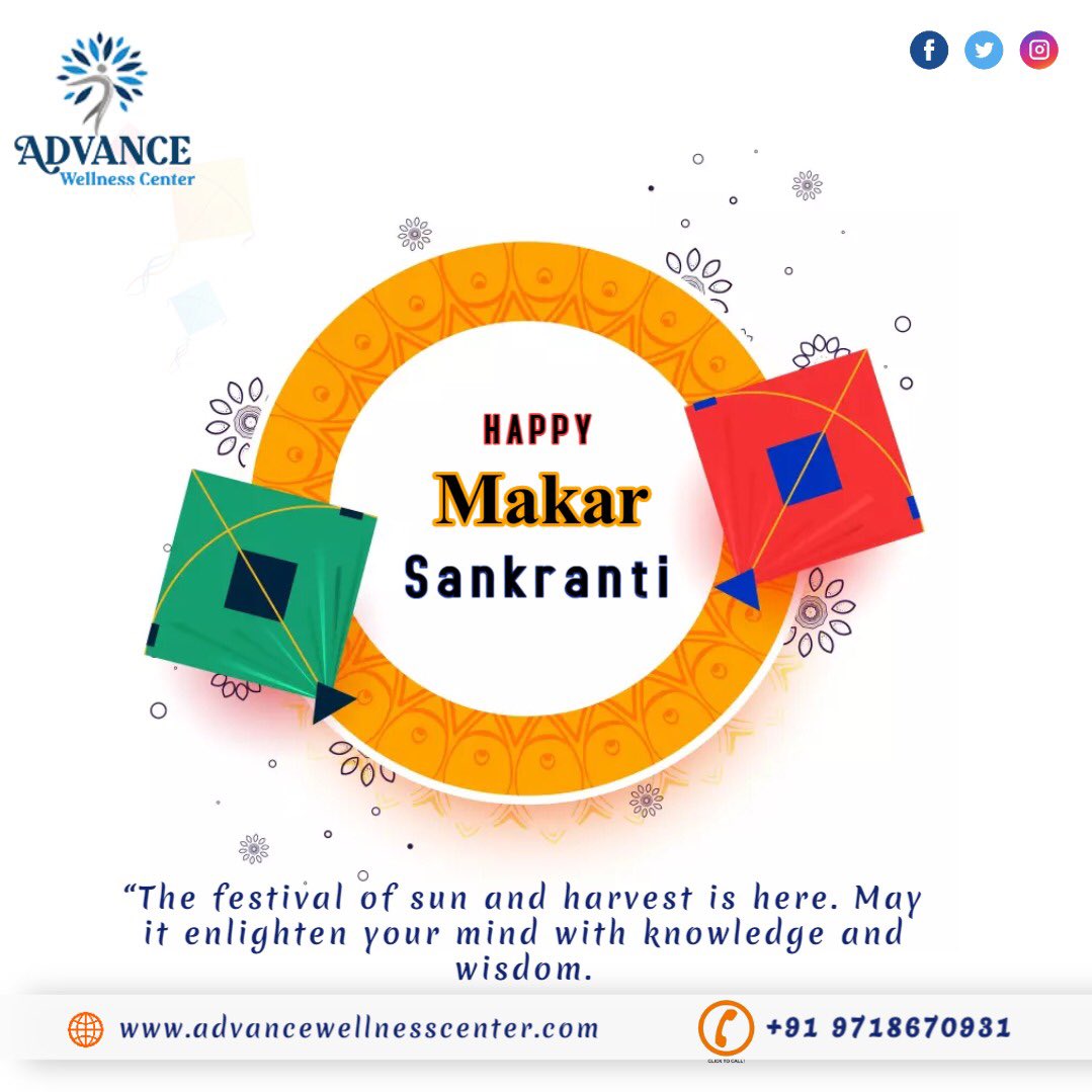Advancewellnes7's tweet photo. 🌐https://t.co/nJvAmtuXhD
☎️+91-9718670931
#AWL #doctorconsult #FreeHomeSampleCollection #HappyMakarSankranti #DrAjaykumar https://t.co/pDlZnnALEA