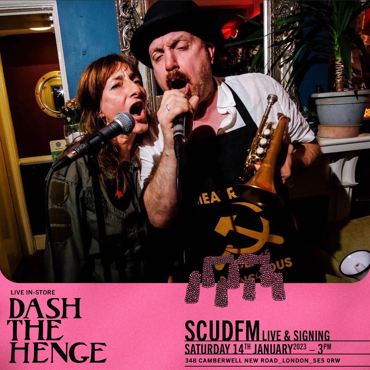 SCUDFM (@scudfm) on Twitter photo TODAY 3PM LIVE AND SIGNING <a href="/DashHengeStore/">Dash The Henge Store</a> Camberwell, South London <a href="/DashTheHenge/">Dash The Henge Records</a> TODAY 3PM LIVE AND SIGNING <a href="/DashHengeStore/">Dash The Henge Store</a> Camberwell, South London <a href="/DashTheHenge/">Dash The Henge Records</a>