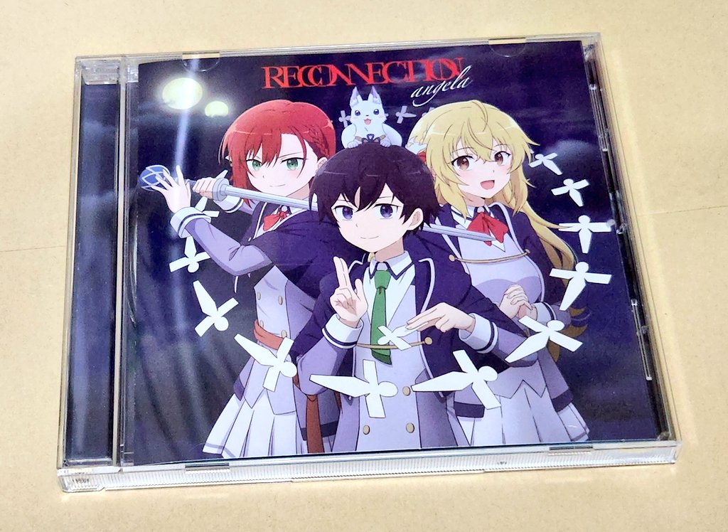 kuronico's tweet image. #RECONNECTION アニメ盤入手！
#angela_sts #ラジ関