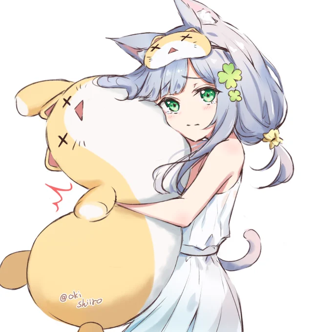 ほぺぺ()さんのVのお姿、ぺぺのちゃん描きました～勝手にロリ化させちゃったのはお許しいただきました#ぺぺのーと 