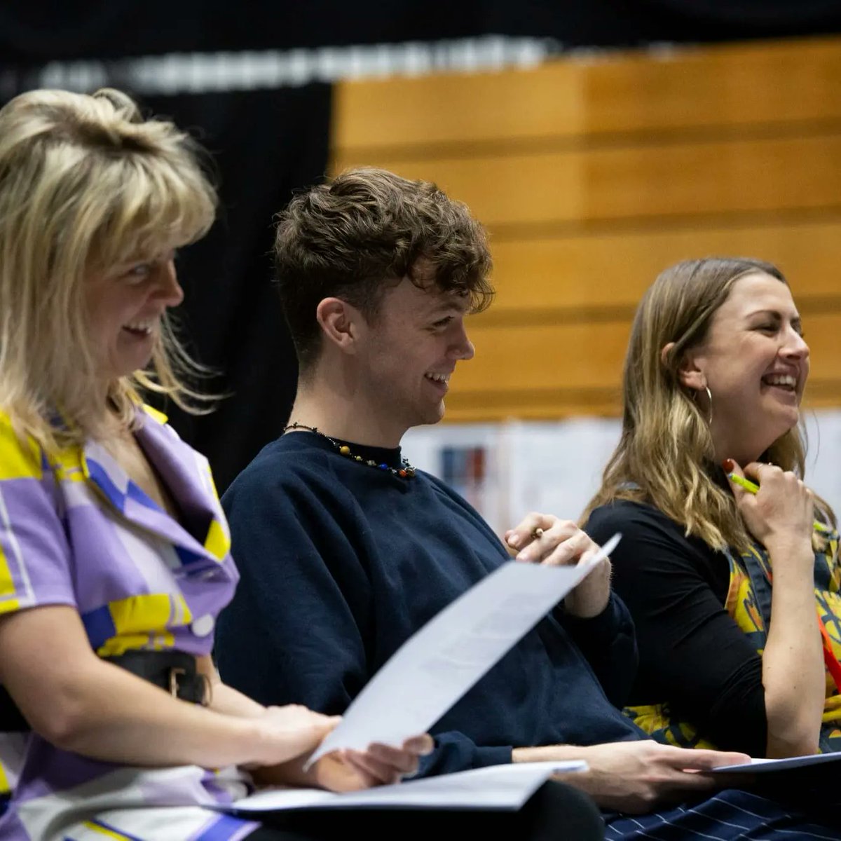 End of week 1 of rehearsal.

2 sold out shows at <a href="/theCentre/">Wales Millennium Centre</a> , added more seats to the matinee &amp; have added an extra show.
These stories and songs are just a joy.

Come and join us and celebrate the #QueerWay.

Pics by Sam Olly

Tickets here:
leewayproductions.com/queerway/