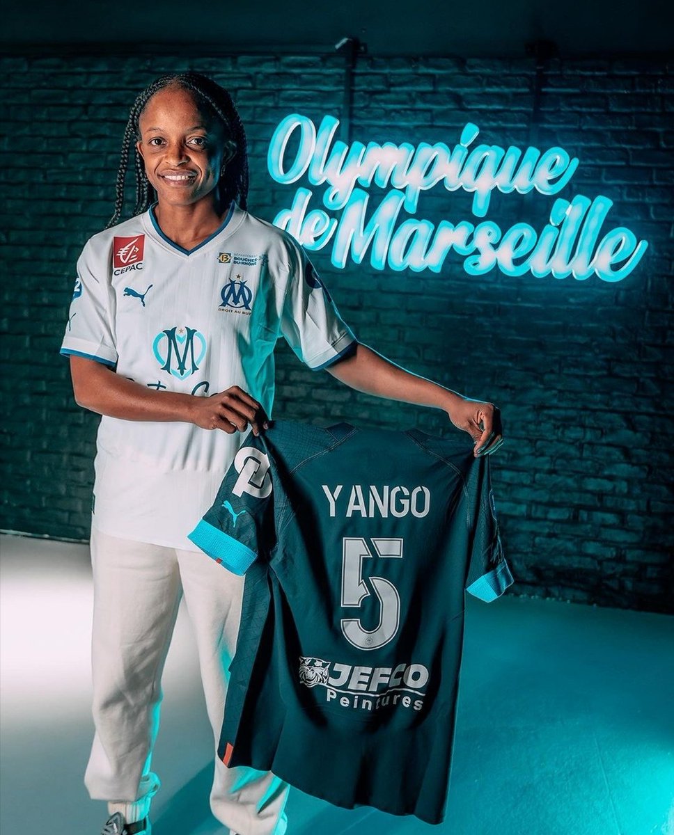 OFFICIEL

Ngock Yango Grace 🇨🇲 s'engage avec l'olympique de Marseille.

#OMfeminines #OM