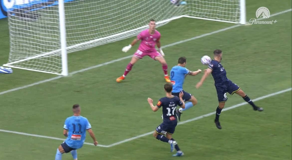 If this was a penalty last week, it’s a penalty here tonight. #ADLvMVC