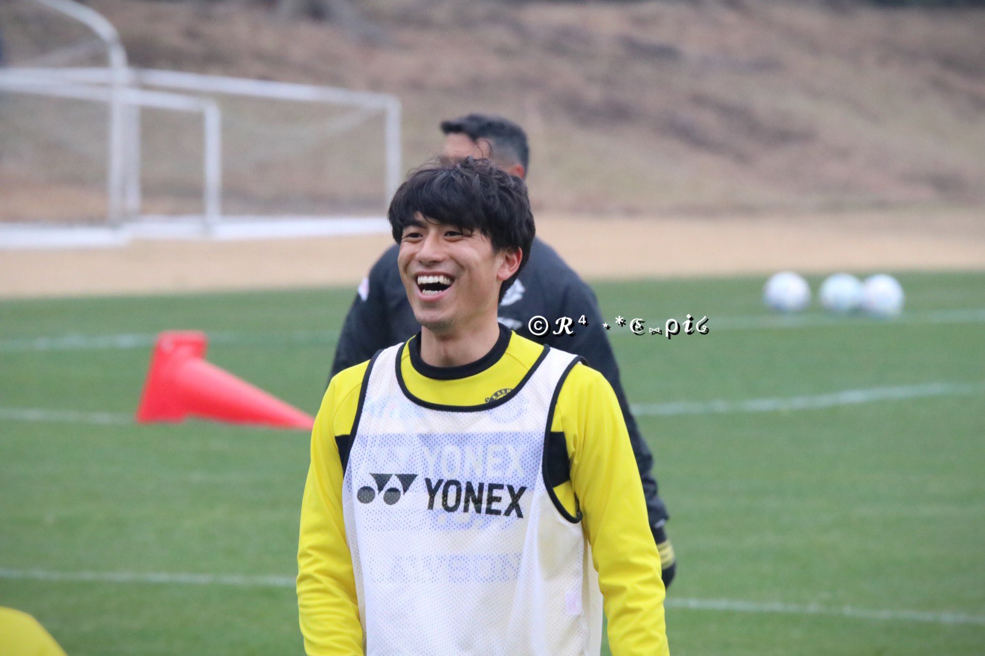 ブルー×レッド 柏レイソル ユニフォーム 上島選手 No.44 YONEX