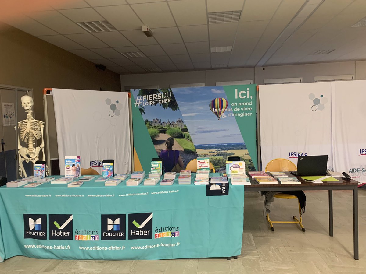Fatiha Boukhalfa & Eric Wiener (@hatier_idf) on Twitter photo 🥰🍀Journée #portesouvertes à l’#IFSI de #Blois ! Venez découvrir nos nouveautés #Foucher #DiplomeInfirmier #DEAS, #AFGSU2, #logiciel #SIMDOSE <a href="/SamuelRigault/">Rigault Samuel</a> 🥰🍀Journée #portesouvertes à l’#IFSI de #Blois ! Venez découvrir nos nouveautés #Foucher #DiplomeInfirmier #DEAS, #AFGSU2, #logiciel #SIMDOSE <a href="/SamuelRigault/">Rigault Samuel</a>