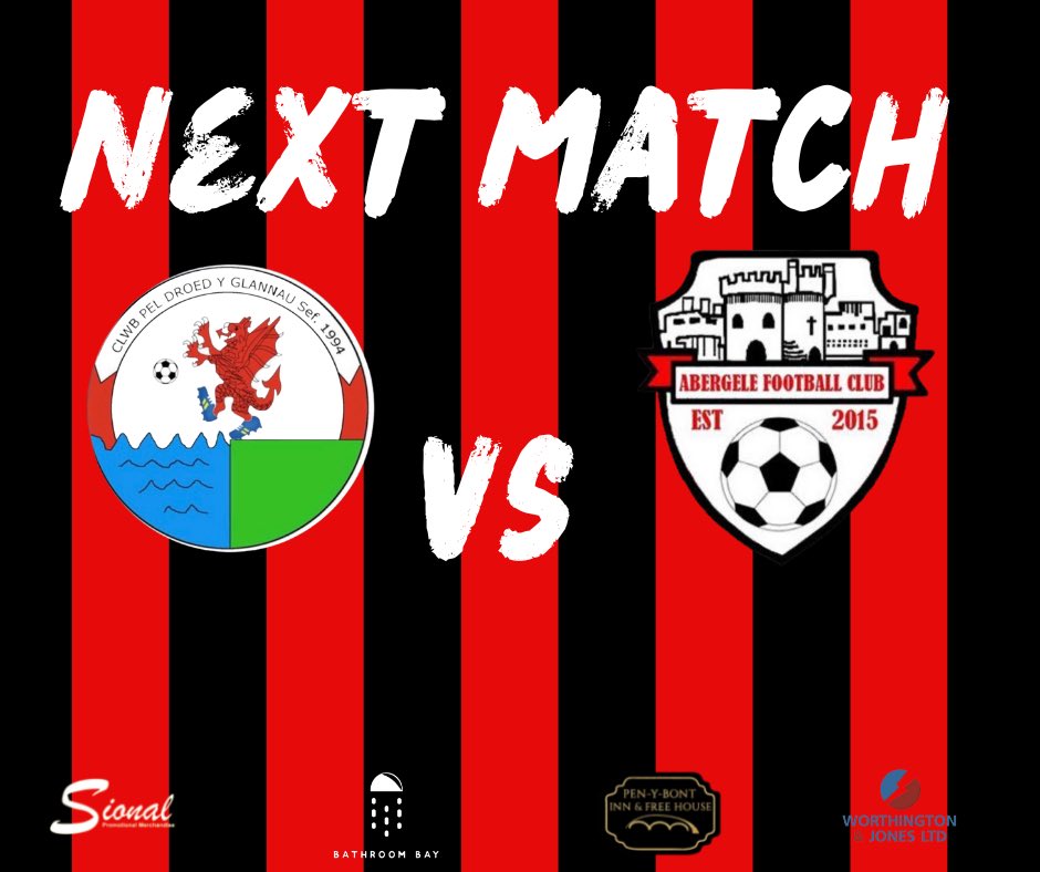 MATCH DAY! 

Come on down and support the lads. 

🆚 - <a href="/YGlannau94/">Clwb Pêl Droed Y Glannau</a> 
📅 - SAT 14/01
🕝 - 14:00KO
📍-  St Asaph Leisure Centre
🏆- NWCE Division One
🎟 - Free Entry

Up the Gele!
🔴⚫️