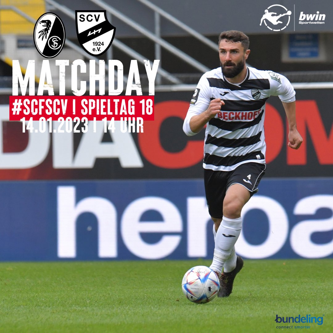 SCVerl's tweet photo. MATCHDAY 🖤🤍 Es geht endlich wieder los, auf gehts Sportclub!
#scverl #SCFSCV #3liga #zeigtsuns #fu3ball #matchday https://t.co/jHLo5yXdq0