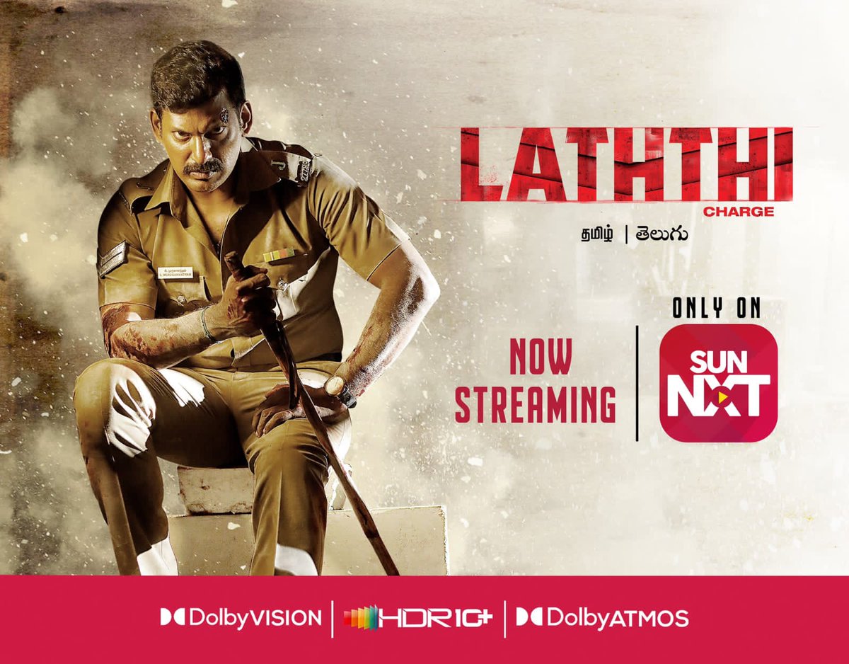 Master_Chenna07's tweet photo. Watch @VishalKOfficial's Recent Blockbuster #Laththi On SunNXT

#LaththiOnSunNXT
#LaththiCharge #Laththi

Tamil - https://t.co/3X0J8SBtQL
Telugu - https://t.co/hzWU4qHlLC https://t.co/kWjzHtph2H