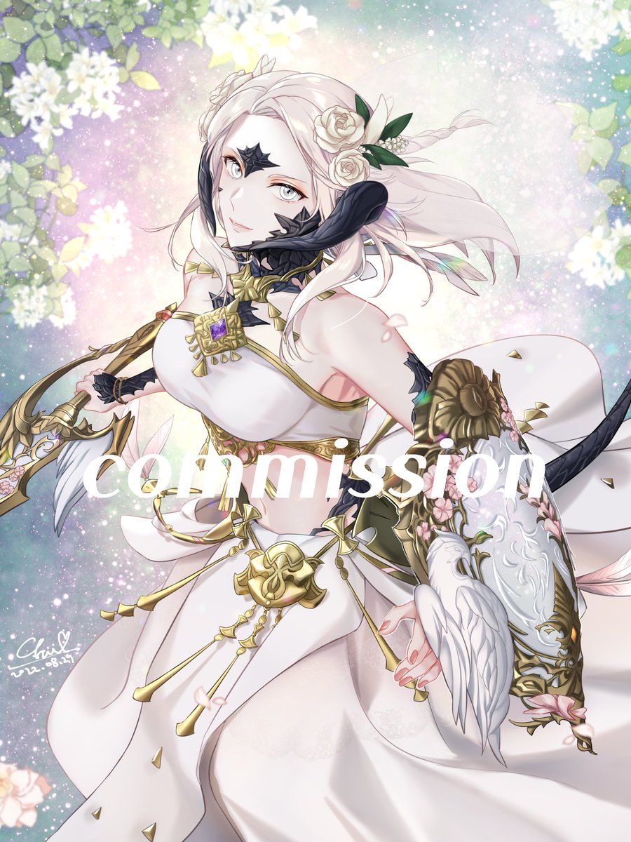 커미션 진행했습니다. (최근 그림->작년 그림 순)