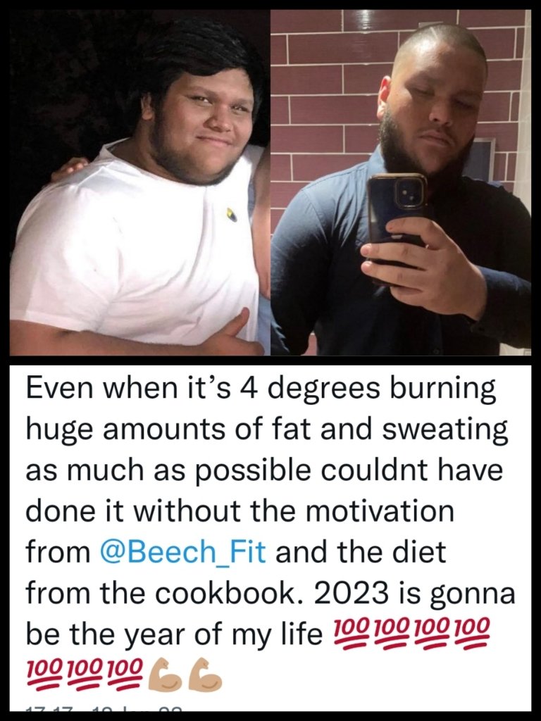 Alex has lost over 100lbs on his @Beech_Fit journey so far 👇

Want us to help you achieve a life changing transformation?

DM "Transformation" for availability 

🎒👑