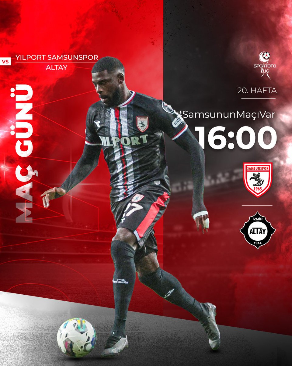 Bugün günlerden Samsunspor ❤️🤍
#SamsununMaçıVar