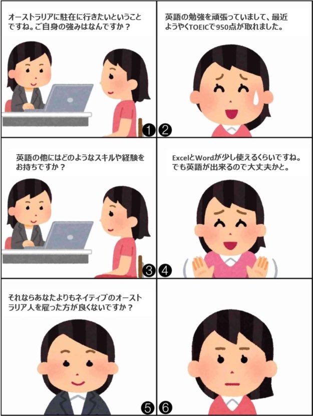 英語が出来れば海外で働けると思っている人へ