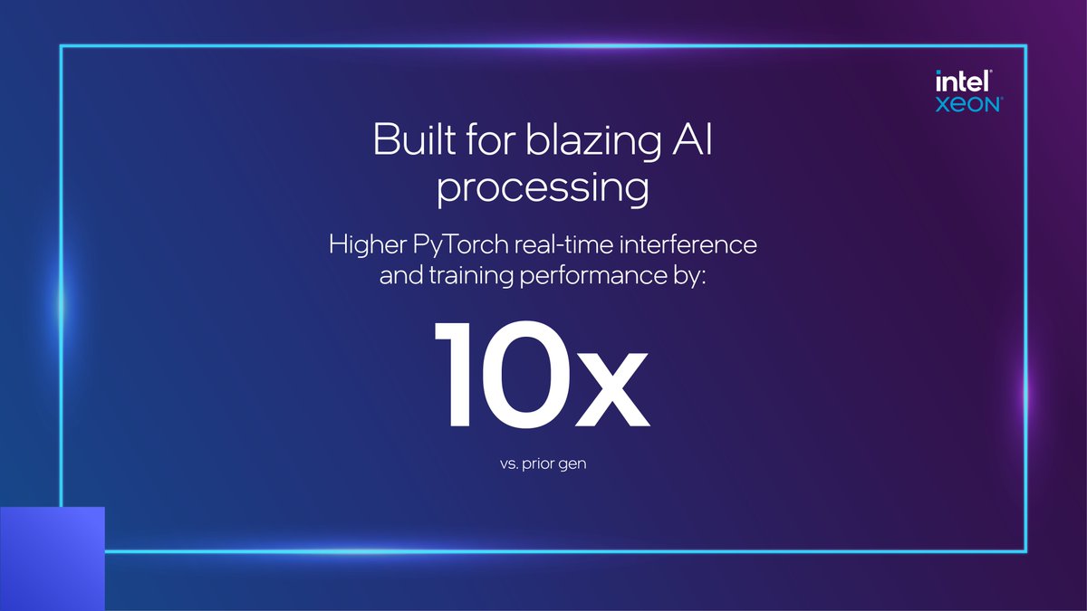 IntelIndia's tweet image. Demanding workloads finally meet their match! Introducing more accelerators than any CPU to date, our latest 4th Gen #IntelXeon processors are here - the all-new and powerful solution for AI, networking, HPC, and beyond.