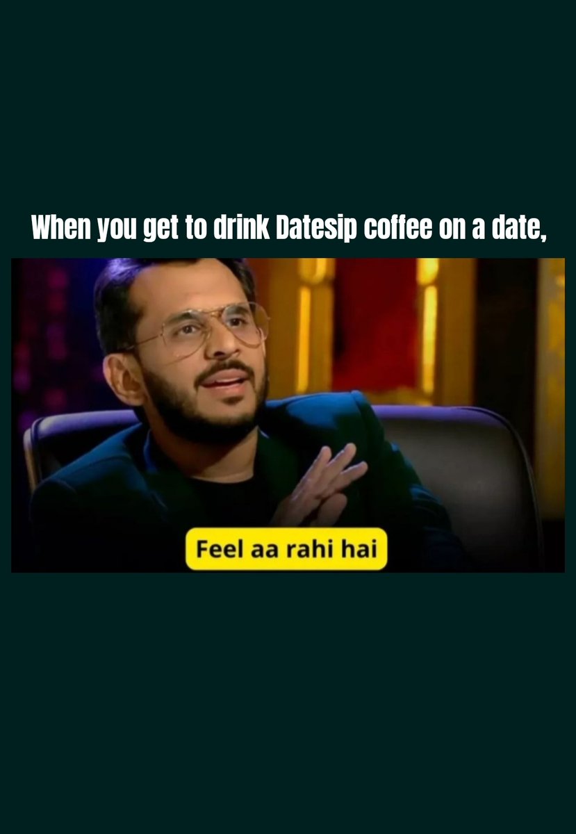 trustyfee's tweet photo. #amanboat #trustyfee #datesip #Coffee #SharkTankIndia https://t.co/n9nHpQrRw4
