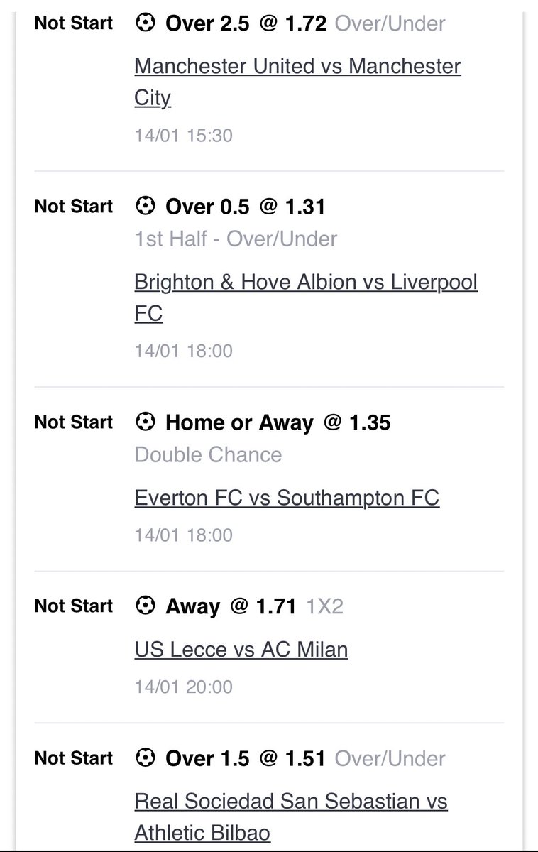 dailysureodds_'s tweet photo. Odds 7 Edit or Place.... https://t.co/j77fr0C608