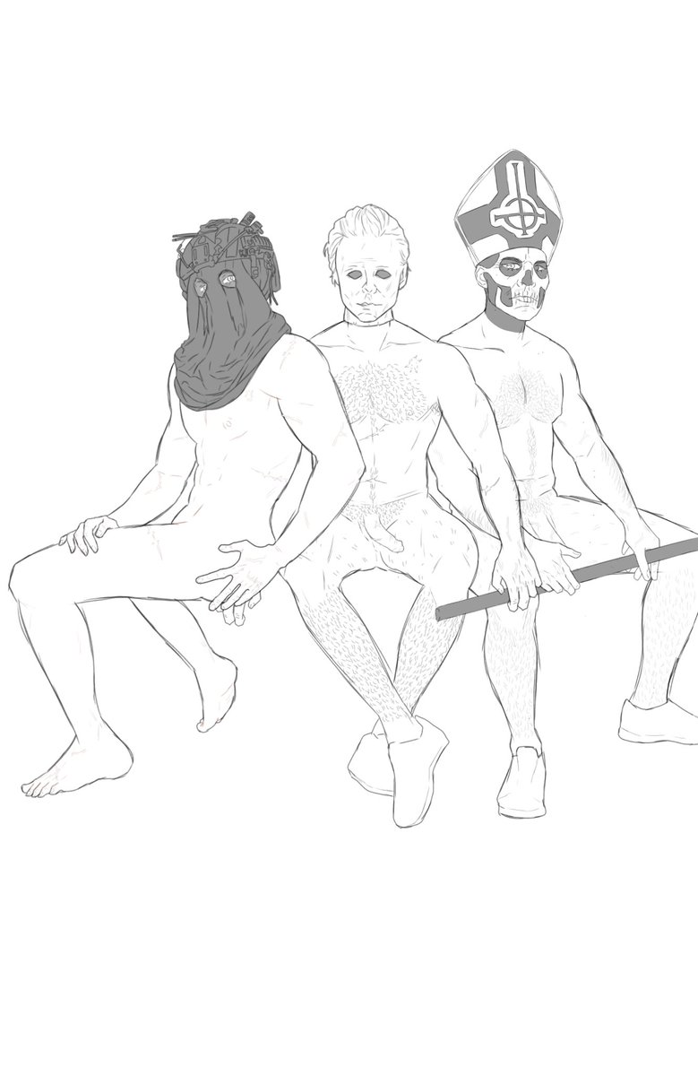 cryingjack1's tweet photo. Name something better than this 3, I’ll wait #königcod #michaelmyers #papaemeritusii https://t.co/athTZcNUuU