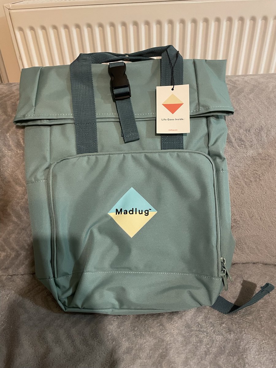 My new @wearemadlug bag arrived today!! Perfect for my final social work placement. I can showcase Madlug and everything they stand for, whilst knowing I’ve made a difference to a child in care ❤️ thanks to @nicolacep for introducing me to them!