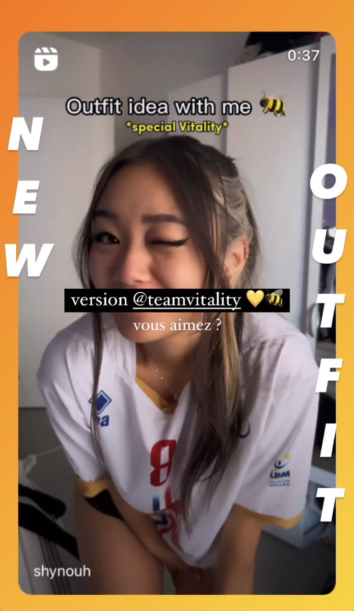shynouh's tweet photo. Coucou les copains, je me met à faire des outfits sur insta et je me suis dite que faire des outfits avec du merch @TeamVitality ça pourrait être cool !! Hésitez pas à partager, j’espère que ça plaira ! 💛🐝🥹

https://t.co/IPEBSU1NUo https://t.co/by1kvpihST