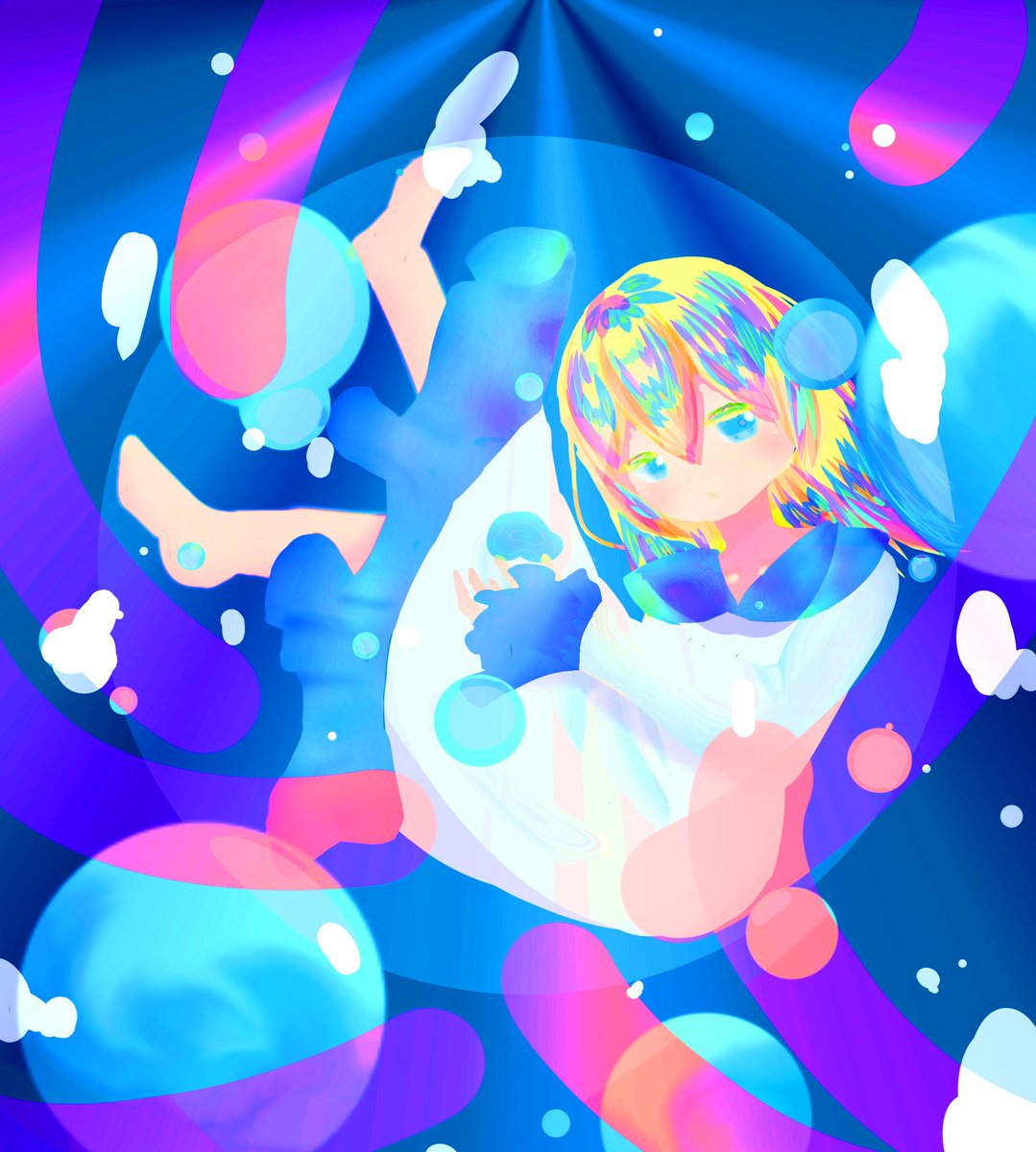 refy_original's tweet photo. #絵を彩度100にすると超派手
まぶしい https://t.co/1AdNHudFJ4