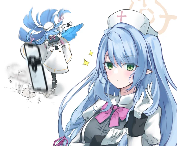 ミネ団長のこのギャップ好き  #ブルアカ 