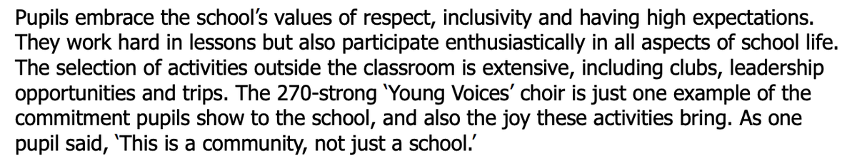 DGSmusicdept's tweet photo. Amazing that our Year 7 and 8 choir was recognised in the report, particularly mentioning the joy!! https://t.co/yxrnTaVQQW