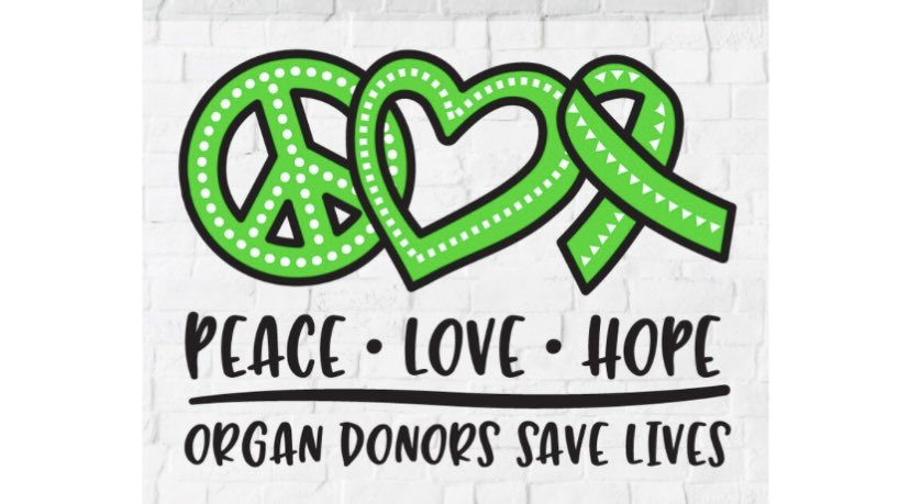 MandyStroud79's tweet photo. #DonateLife 💙💚 @DonateLife @UNOSNews https://t.co/8qZ3jyMLwh