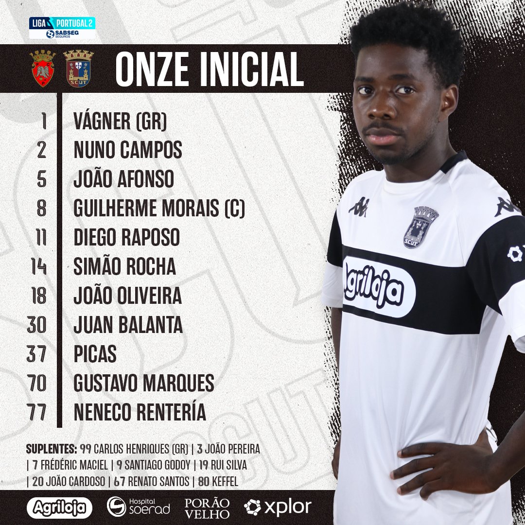 scu_torreense's tweet photo. #PENSCUT | 🔵🔴 𝐒𝐓𝐀𝐑𝐓𝐈𝐍𝐆 𝐗𝐈 📋
⚽ Eis o onze inicial escalado pelo treinador Pedro Moreira para o encontro desta manhã, em Penafiel 🔥

💪 Vamos com tudo, equipa 💪

#ALinhaIntransponível #LigaPortugalSABSEG https://t.co/7HXetaDQ75