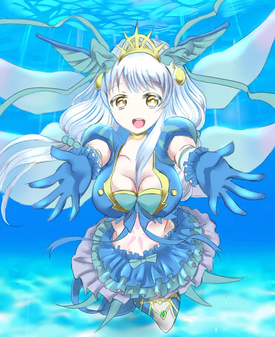 #絵を彩度100にすると超派手楽しそうなタグだけど、最近描いた絵無いからうん年前のやつで代用悪くない…… 