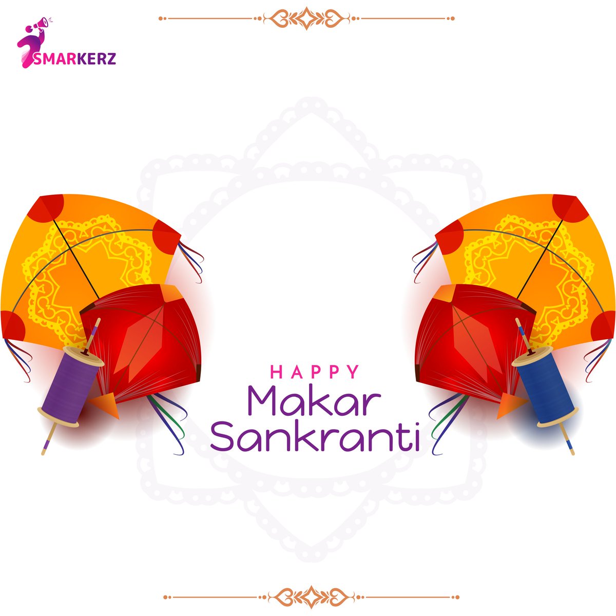 Smarkerz1's tweet photo. May you soar high with success just like your kites this Makar Sankranti.
Smarkerz Family wishes you a very Happy Makar Sankranti.!!

#makarsankranti #Smarkerz #InfluencerMarketing https://t.co/PUUHG8xrqz