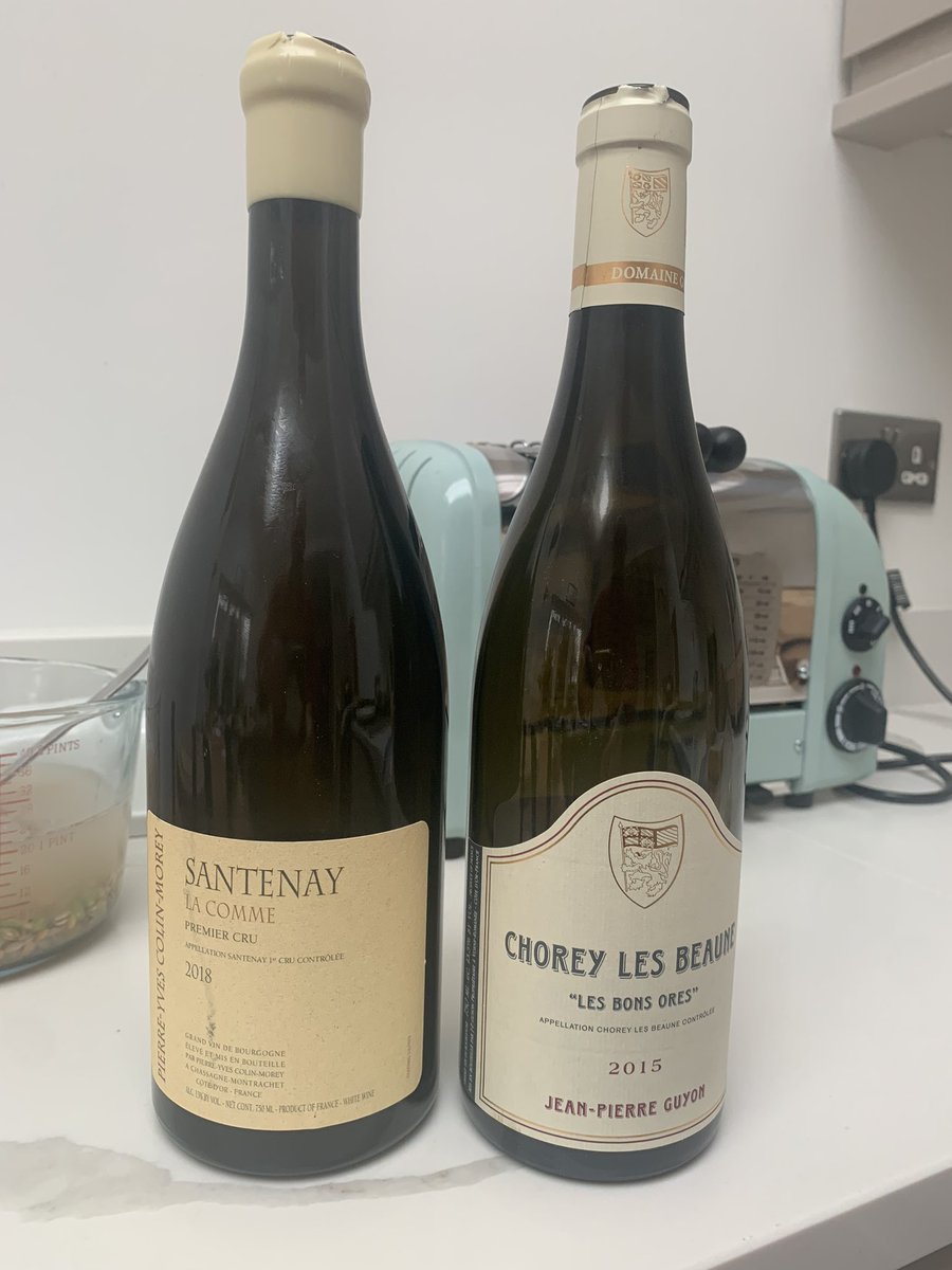 Manners15's tweet photo. Two superb burgundies. Guyon set for stardom Pierre Yves Colin Morey already there. This is only a Santenay but it is premier league #PYCM https://t.co/cJ8xCJmUI9