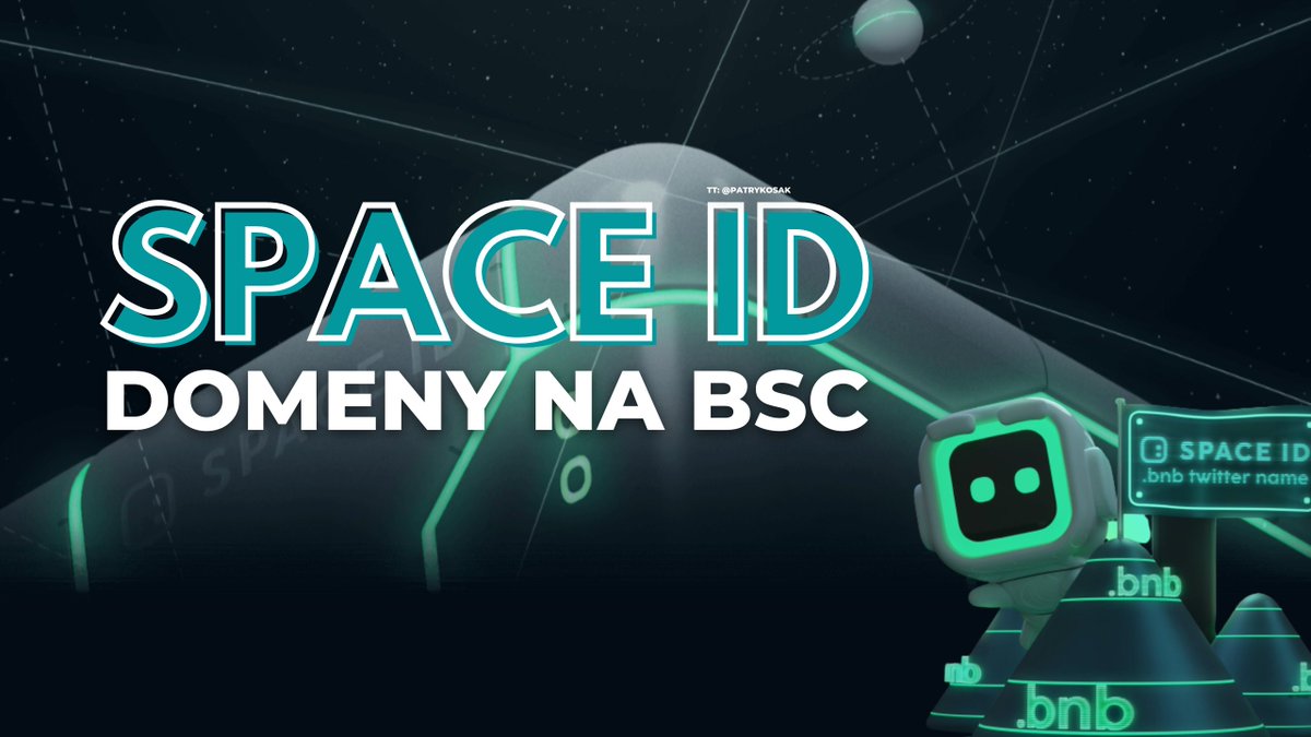 PatrykosWeb3's tweet photo. 📢 #klikamy i działamy

Space ID :
dzisiaj przychodzę do was z kolejnym projektem dającym nam możliwość nabycia własnej domeny tym razem z zakończeniem "BNB". 

🔸Co zrobić?
🔸Jak zaznaczyć swoją obecność?
🔸Czy jest tutaj szansa na zarobienie?

O tym we wpisie poniżej ⤵️ https://t.co/KPS5NNe8Of