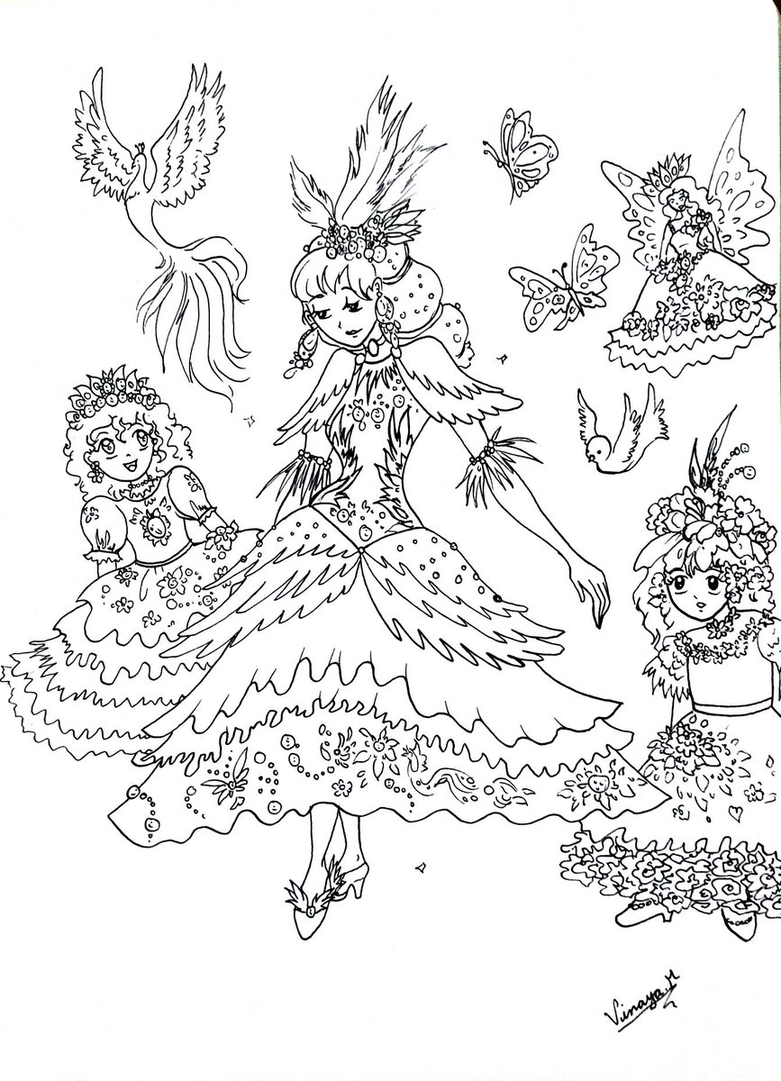 artistlife92's tweet photo. 1st art of 2023. Done using fineliner pen 0.3on unruled notebook. #lineart_ #lineartwork #lineart  #artoftheday #art #instart #instartist #instartwork #fantasyillustration  #fantasyfashion #fashionillustrations #fashionillustration #funart #loveart❤ #finelinerpendrawing https://t.co/zkuIpRy7nK
