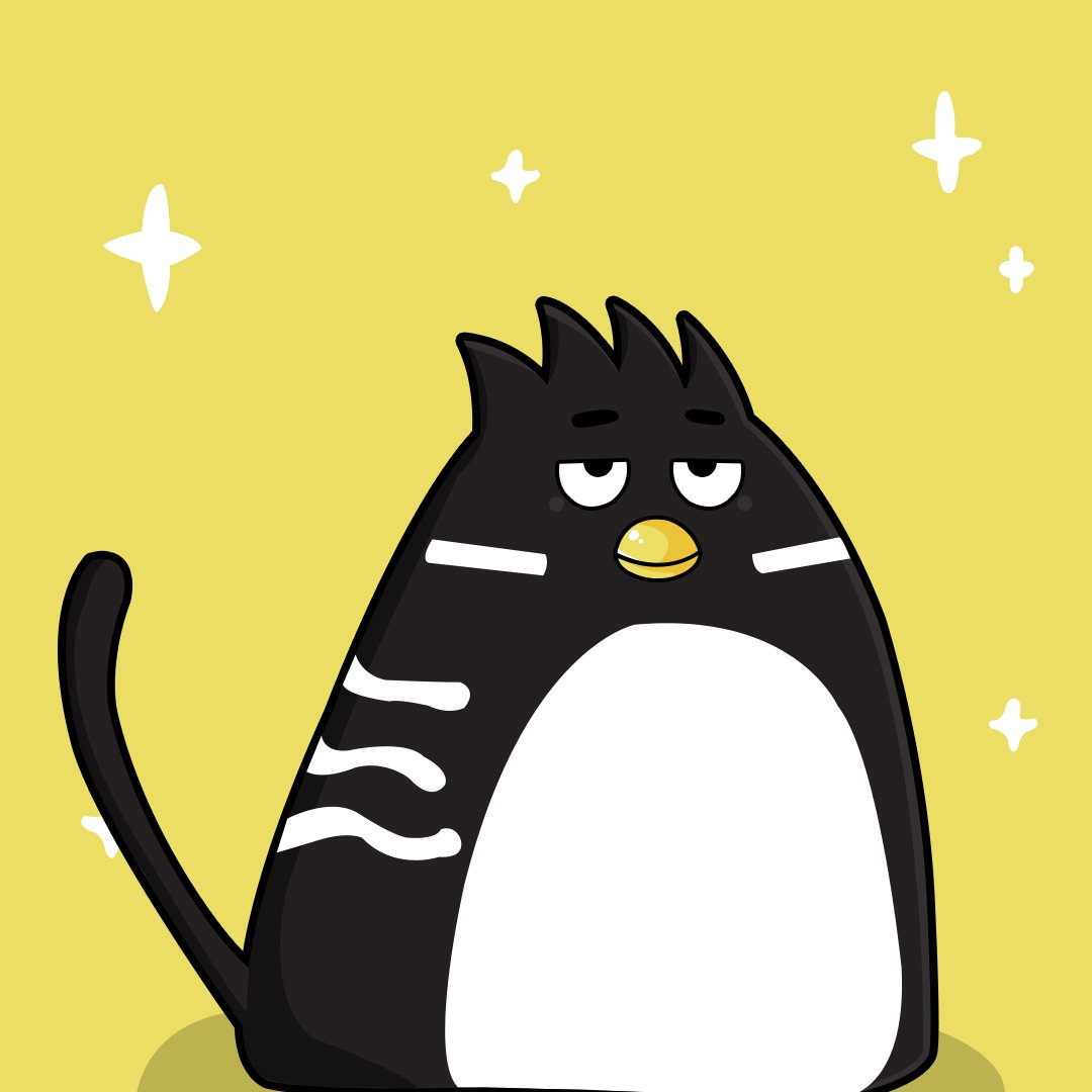 Your item sold😭 Neko Maru #237 (Badtz Maru) has been sold today. Big thanks to <a href="/CryptGem/">CryptGem.eth</a> for adopting one of my cute neko💪🥰😭

Go follow Him and check their out amazing collection!🥰👇
opensea.io/0xe66e9c1c759a…

#NFTCommunity #NFTs #nftart #nft #nftcollector