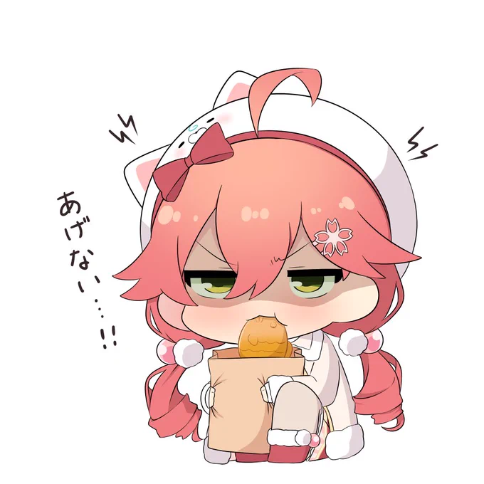 威嚇 #miko_Art 