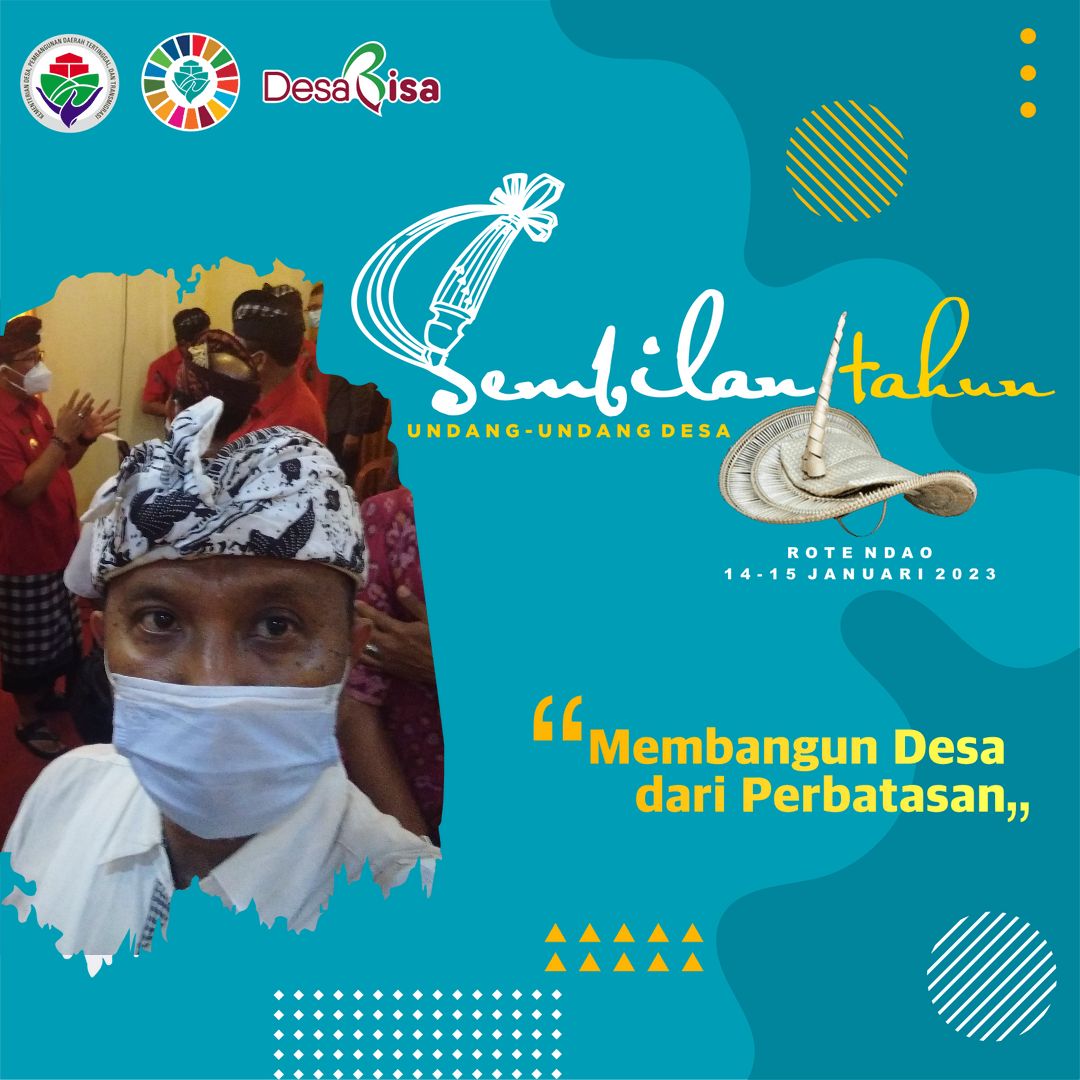 surya_ipe's tweet photo. 9 Tahun Undang-undang Desa 

#UndangUndangDesa
#PercayaDesa
@jokowi 
@halimiskandarnu
@Kemendespdtt
@malik_haramain
@imansyukri
@taufikmadjid71
@azzameldzikrie 
@tppkemendes
@TPPBali
@EfendiMashor 
@IDewaMadeDarma4 
@sihabrm
@JeroDesaBali
@AdiParmadi
@Wiraseni https://t.co/uLD6Jkkk4E